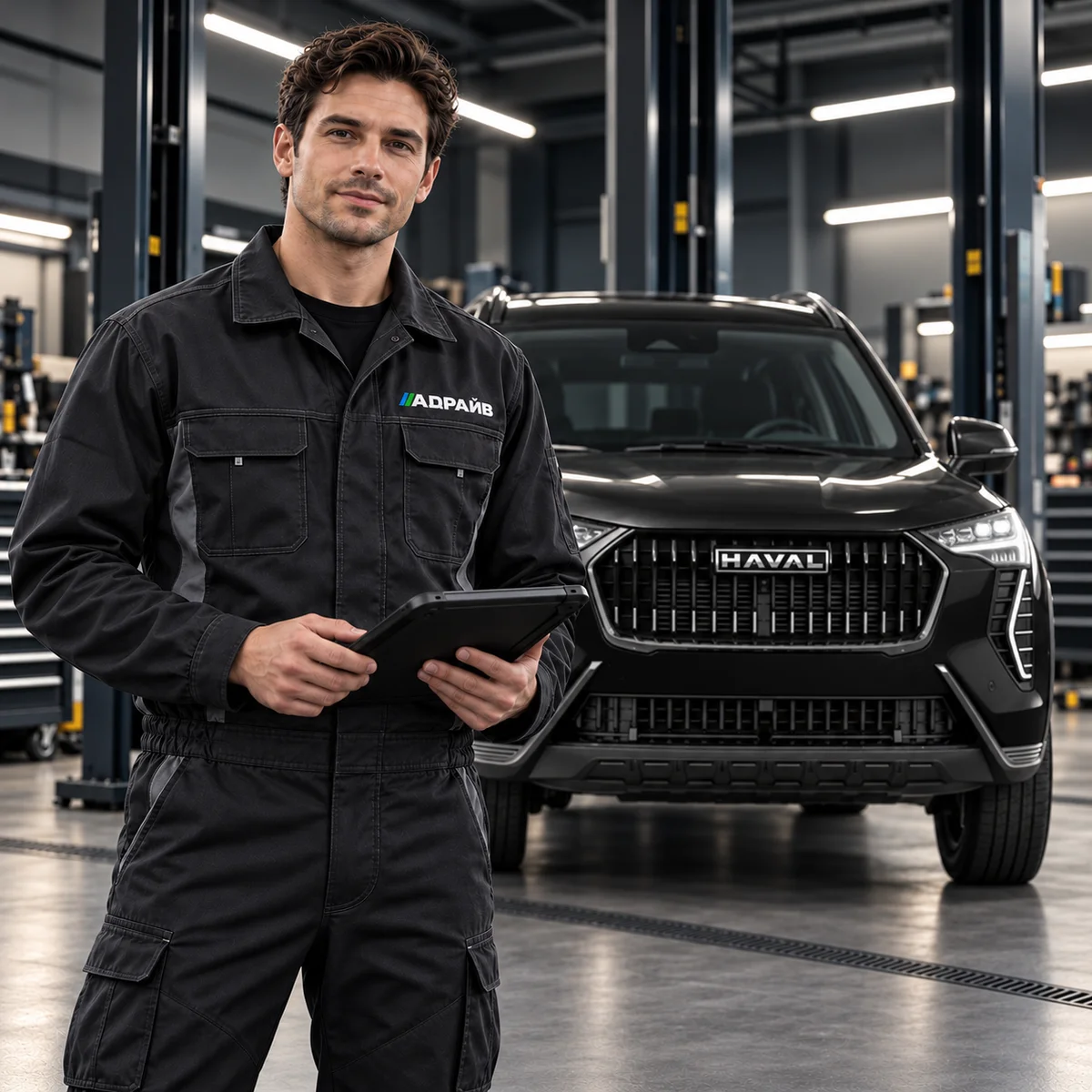 Мастер А-Драйв в сервисной зоне HAVAL